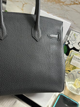 Load image into Gallery viewer, Hermes Birkin 30 Black Noir PHW Togo Leather Stamp X (2016)
