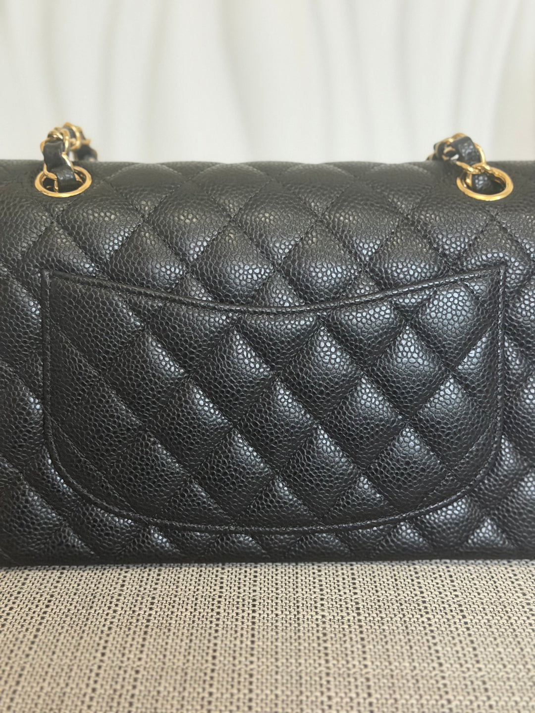 CHANEL Black Caviar GHW SMALL Timeless Classic Double Flap Bag 2022