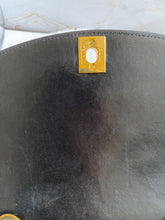 Load image into Gallery viewer, Chanel series 3 Black Lambskin 24K GHW Small Diana Flap Bag
