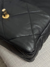 Load image into Gallery viewer, Chanel 19 Flap Bag from series 31 2021 in Black Lambskin Mixed Metal GHW Size Small
