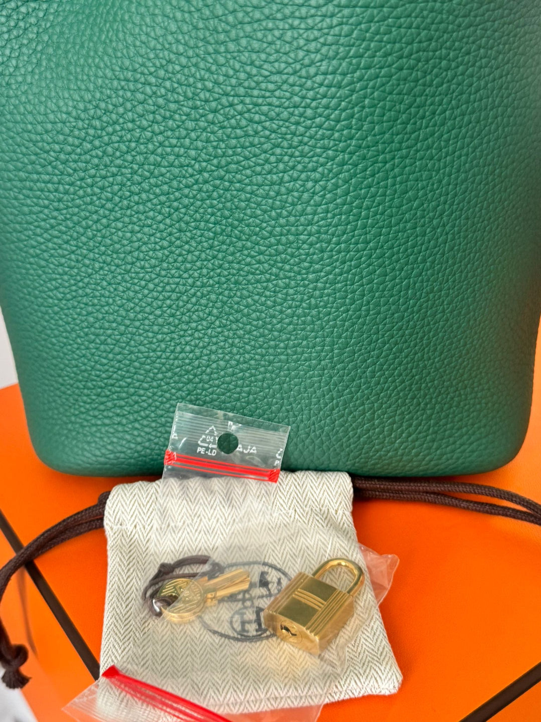 Hermes Picotin 18 Vert Moyen Leather GHW