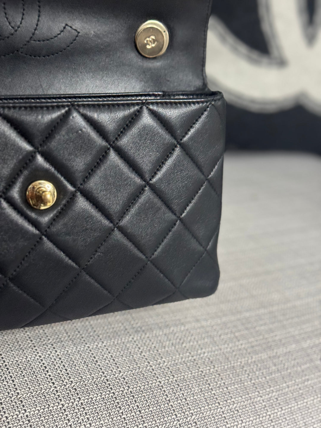 Chanel series 29 (2019) Black Lambskin LGHW Trendy CC Shoulder Flap Bag
