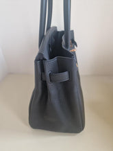 Load image into Gallery viewer, HERMES Noir/Black Togo Leather RGHW Birkin 30 Stamp D 2019
