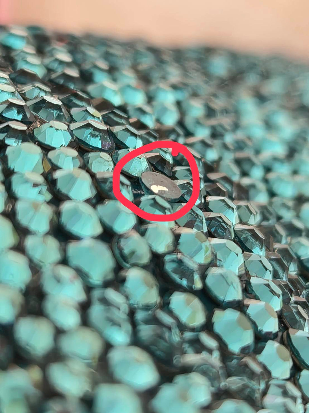 CHANEL series 21 Turquoise Teal Green Blue Diamanté Swarovski Crystal Strasssd Extra Mini Flap Bag with SHW *unicorn* RARE
