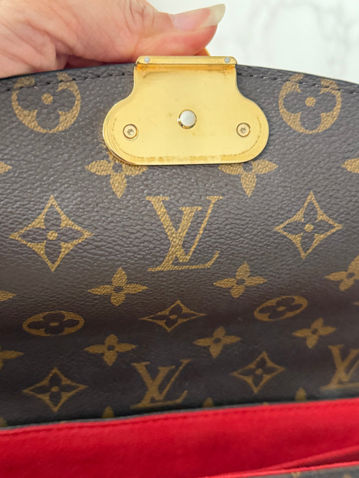 LOUIS VUITTON LV Saint St Placide In Monogram Canvas/Cherry Red