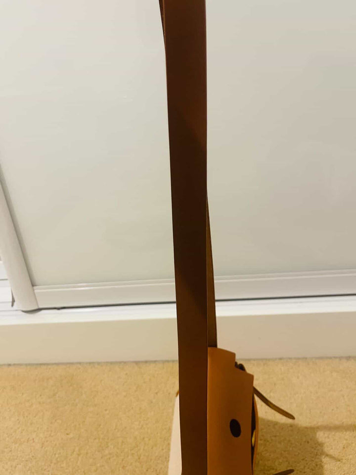 Hermes Herbag 20 Zip Ecru/Fauve Toile H Vache Hunter Leather Size Mini