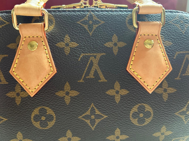 LOUIS VUITTON Speedy 20 with Guitar Strap