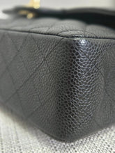 Load image into Gallery viewer, Chanel series 31 2021 Black Caviar Small Timeless Classic Double Flap Bag with GHW
