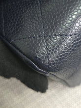 Load image into Gallery viewer, Chanel series 18 14C 2014 Cruise Collection Navy Caviar SHW Classsic Mini Rectangular Flap Bag
