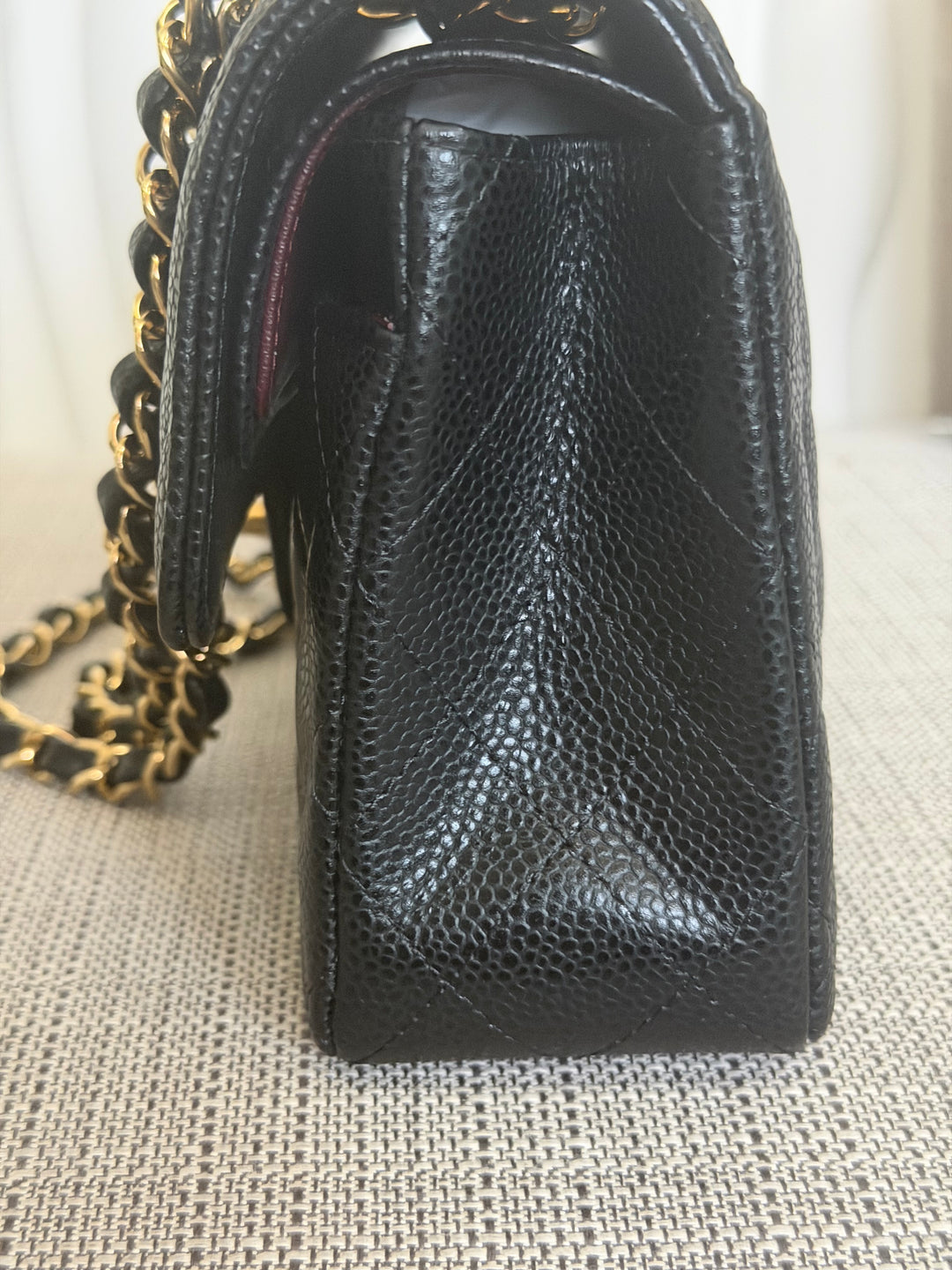 CHANEL Black Caviar GHW SMALL Timeless Classic Double Flap Bag 2022