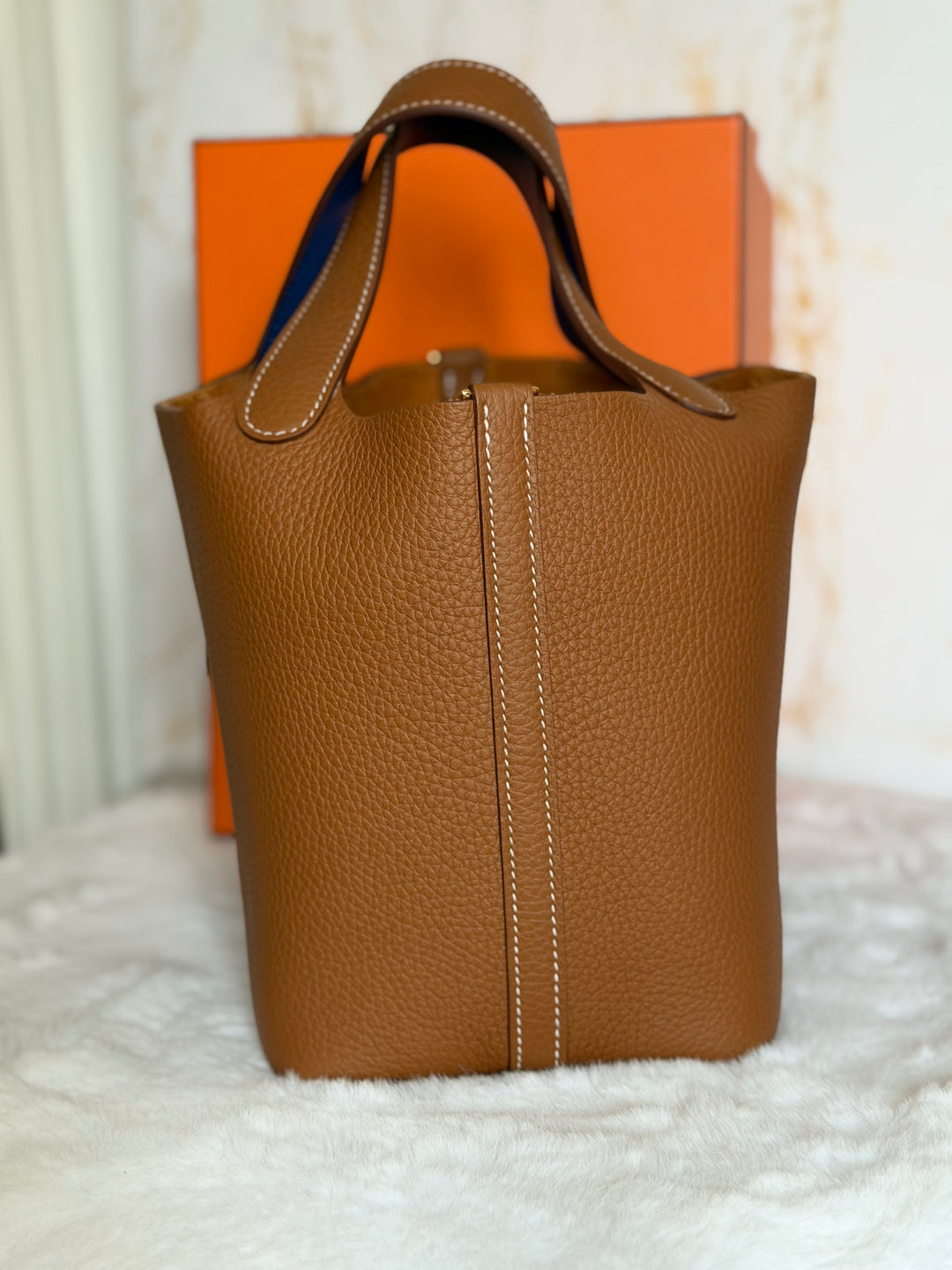 Hermès Picotin 18 In Gold Cle Leather GHW Stamp U 2022