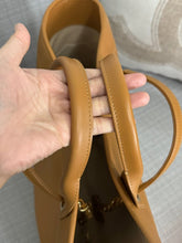 Load image into Gallery viewer, Chanel series 31 21S 2021 Spring/Summer collection Caramel Calf skin aged GHW Medium/Large Deauville Tote Bag with Top handle
