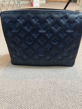 Load image into Gallery viewer, LOUIS VUITTON LV Coussin PM Navy Leather SHW

