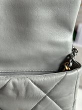 Load image into Gallery viewer, Chanel 19 size Small series 29 2020 Cruise Collection 20C Grey Lambskin Mixed HW Flap Bag
