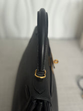 Load image into Gallery viewer, Hermes Noir/Black Epsom Leather GHW Kelly 28 stamp N 2010
