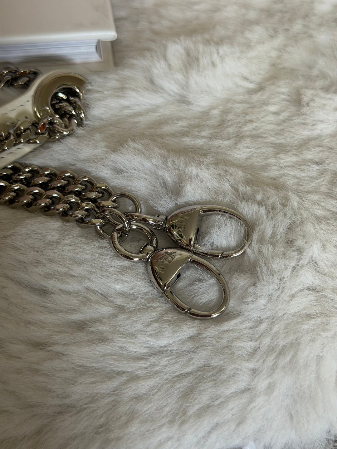 DIOR Mini Lady Dior Two Tone Latte and Rose Tendre SHW 2025