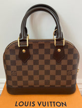 Load image into Gallery viewer, LOUIS VUITTON LV Alma BB Damier Ebene Monogram Leather
