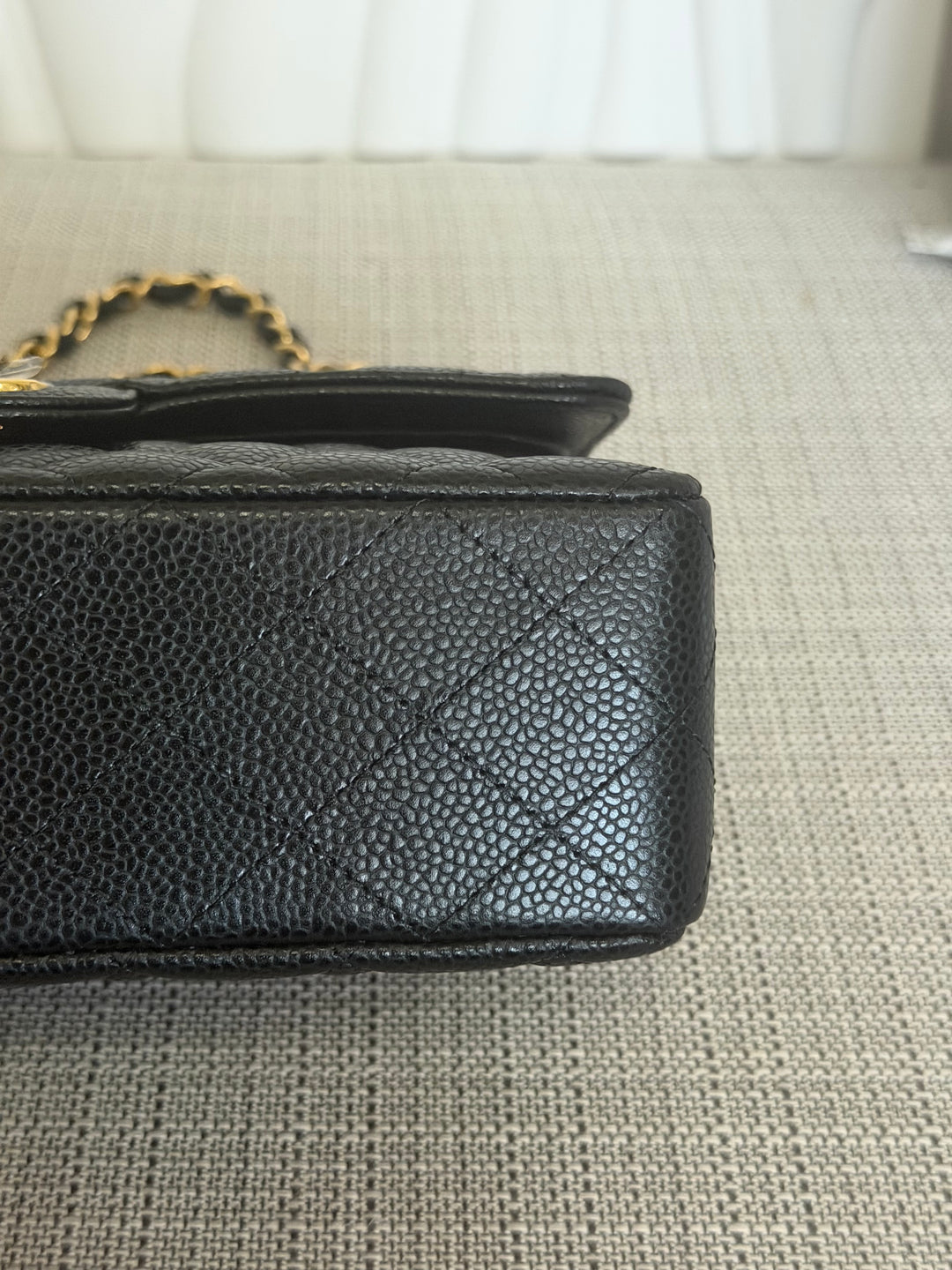 CHANEL Black Caviar GHW SMALL Timeless Classic Double Flap Bag 2022