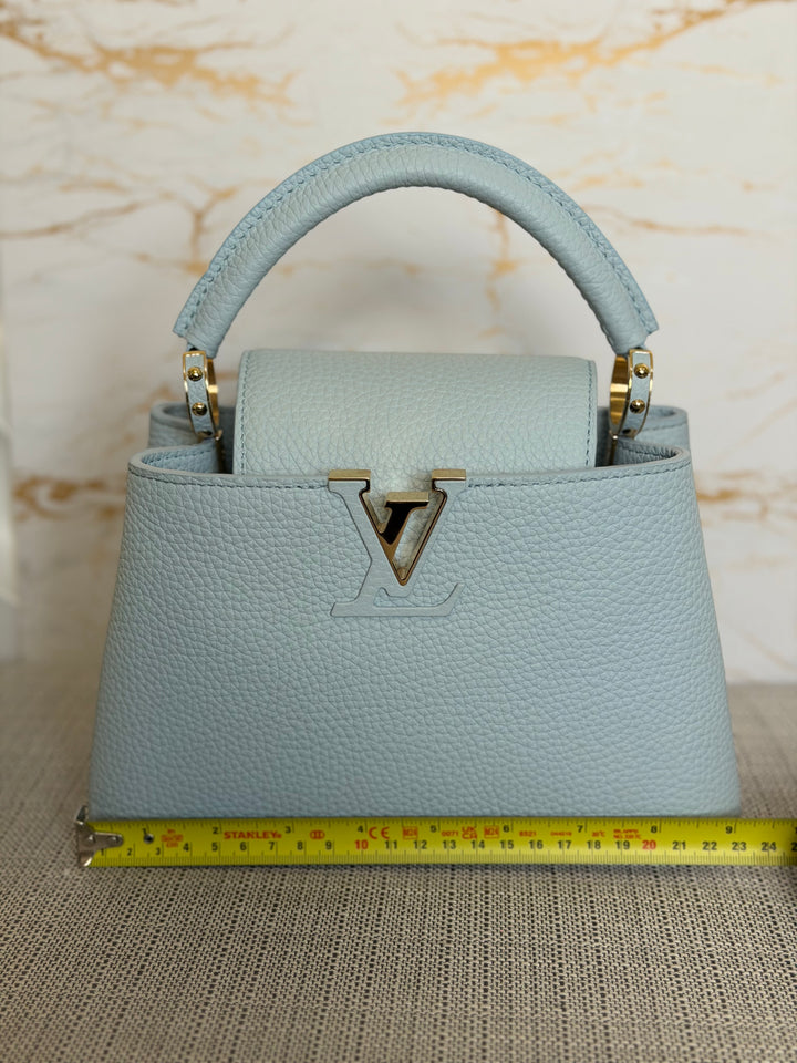 LOUIS VUITTON LV Capucines BB Light Blue 2025