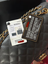 Load image into Gallery viewer, Chanel series 27 (2018/2019) Black Caviar GHW Jumbo Timeless Classic Double Flap Bag
