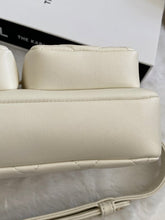 Load image into Gallery viewer, Chanel 22C White Calfskin GHW Small Camera Case Bag with Adjustable Strap
