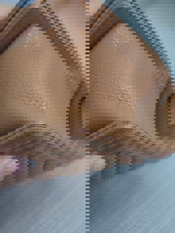 Chanel 21K 2021 Fall/Winter Collection Caramel Brown Caviar shiny champagne GHW Small Le Boy Flap Bag