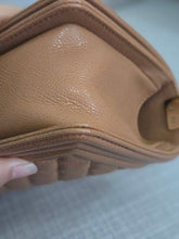 Load image into Gallery viewer, Chanel 21K 2021 Fall/Winter Collection Caramel Brown Caviar shiny champagne GHW Small Le Boy Flap Bag
