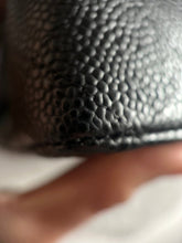 Load image into Gallery viewer, Chanel Series 18 (2014) Black caviar Silver hardware Medium ML Timeless Classic Double Flap Bag
