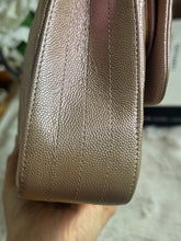 Load image into Gallery viewer, Chanel series 24 17B 2017 Fall/Winter collection Rose Gold Chevron Caviar Medium ML Timeless Classic Double Flap Bag with SHW
