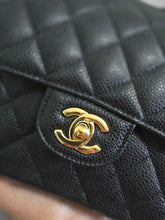 Load image into Gallery viewer, Chanel series 31 2021 Black Caviar Small Timeless Classic Double Flap Bag with GHW
