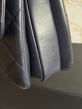 Load image into Gallery viewer, Chanel series 28 2018/2019 Navy Lambskin Champagne GHW Trendy CC Flap Bag size Small with Detachable Strap
