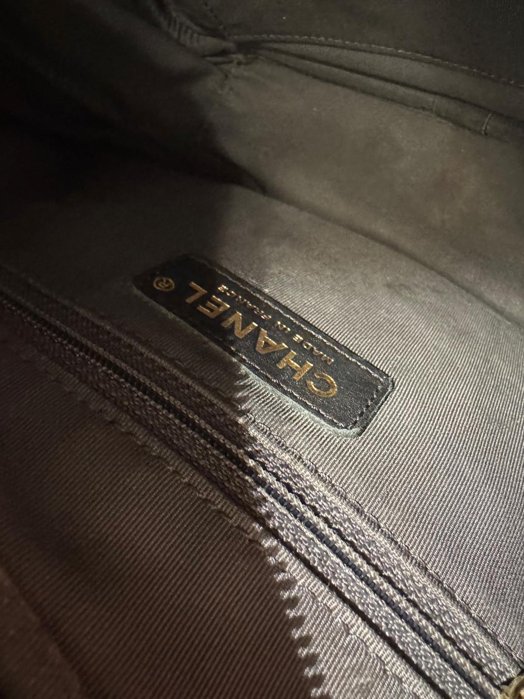 Chanel series 26 (2018) Black Camera Case Bag GHW with Tassel Size Medium