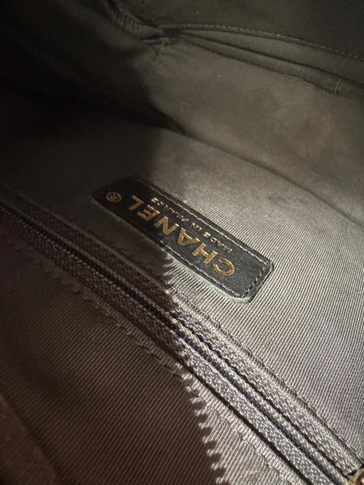 Chanel series 26 (2018) Black Camera Case Bag GHW with Tassel Size Medium