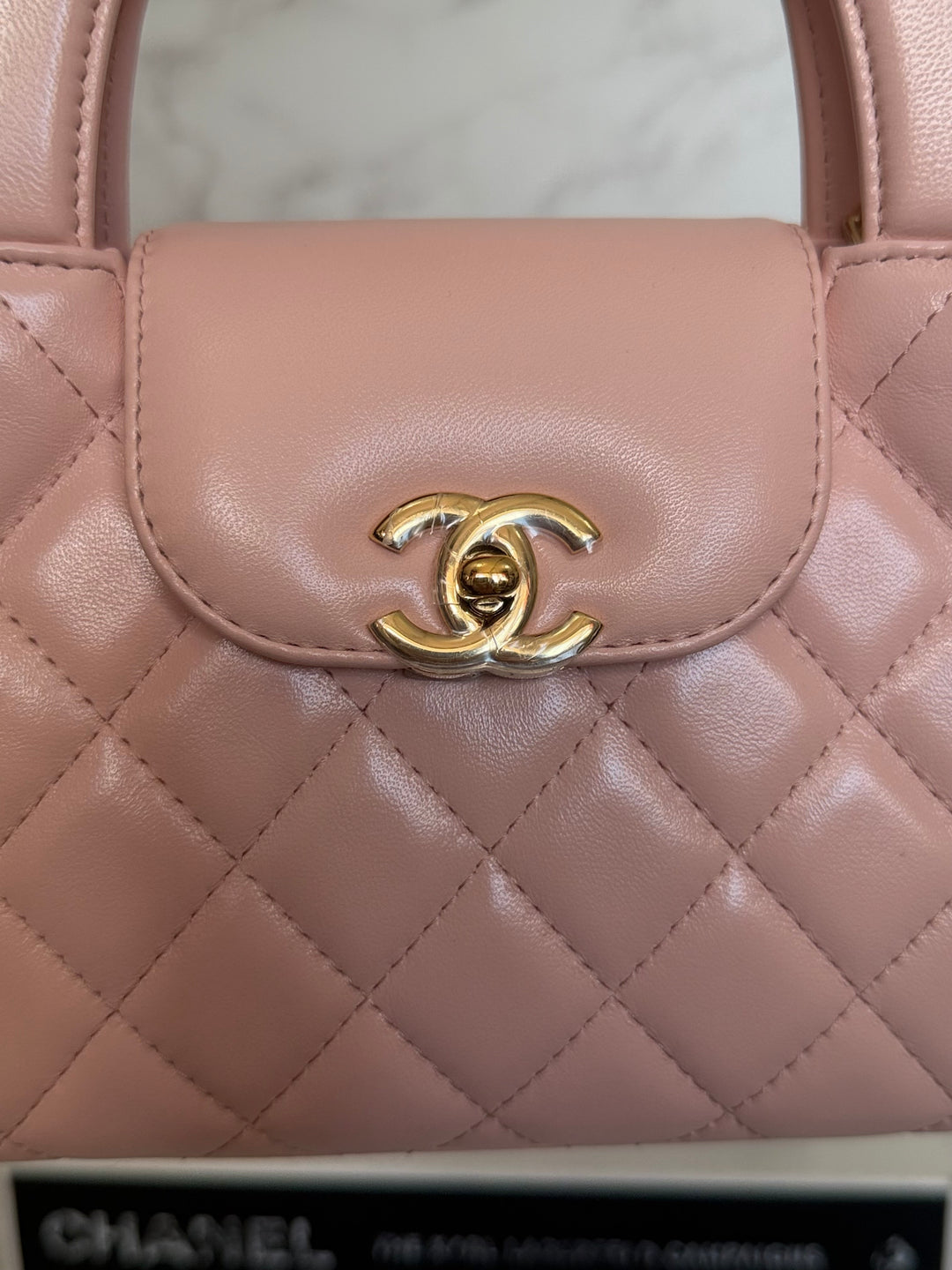 CHANEL 26B Light Pink Calf Skin Kelly Shopping Bag size Small 19 cms 2026