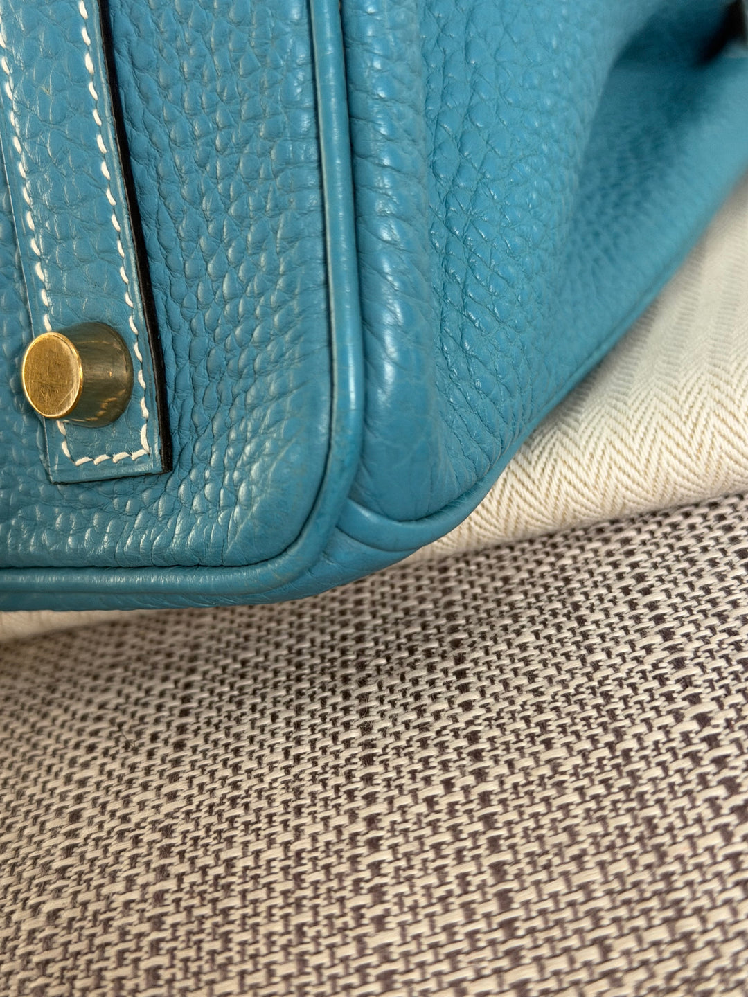 Hermes Birkin 30 in Bleu Jean Togo Leather GHW