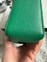 Load image into Gallery viewer, Chanel series 24 (2017) Green Caviar SHW Chevron Mini Rectangular Flap Bag
