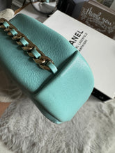 Load image into Gallery viewer, Chanel series 26 Tiffany Blue Goat skin LGHW Casual Trip Camera Case Bag
