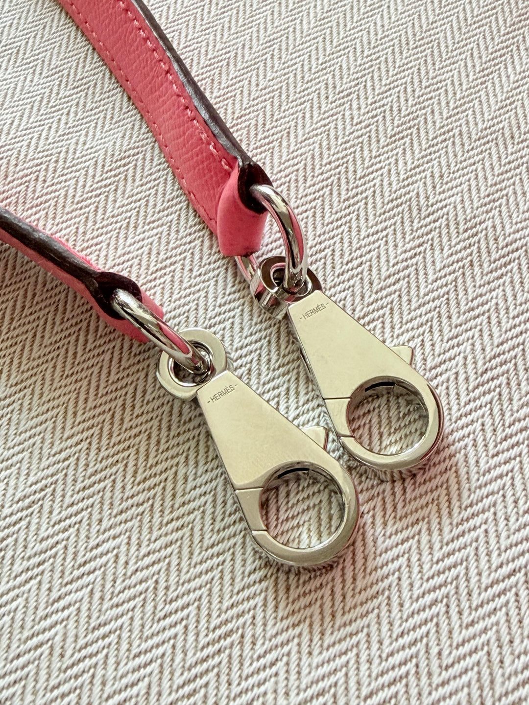 Hermes Kelly 28 in Rose Azalee Pink Epsom Leather PHW Stamp C 2018