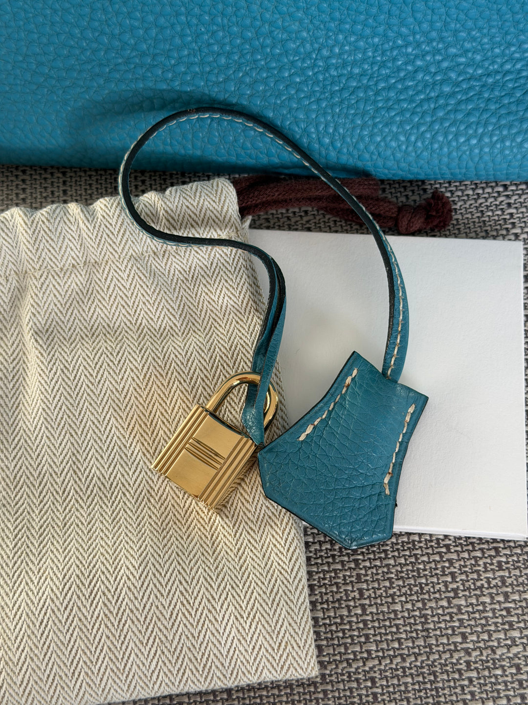 Hermes Birkin 30 in Bleu Jean Togo Leather GHW