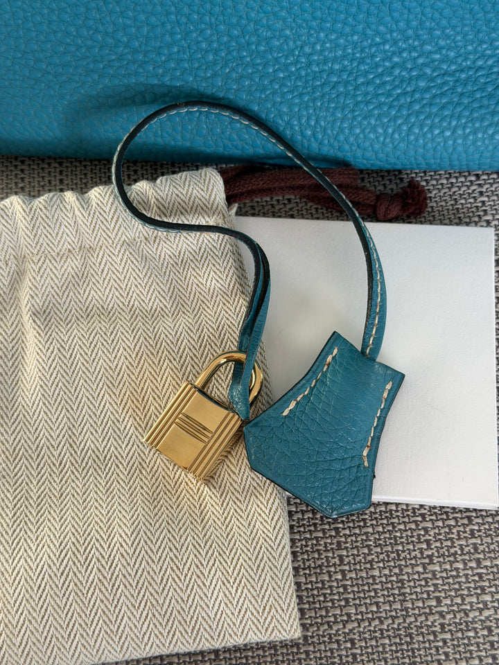 Hermes Birkin 30 in Bleu Jean Togo Leather GHW