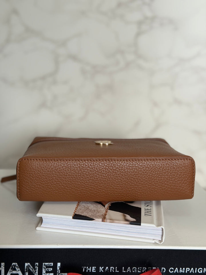 CHANEL Brown Gold Caviar LP Long Vanity SMALL 19 cms LGHW 2026