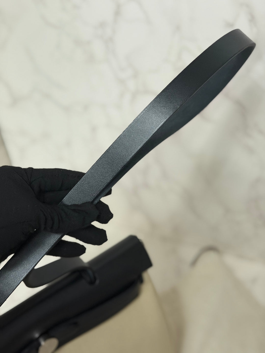 Hermes Herbag Zip 31 Bag in Noir/Beton Palladium Hardware