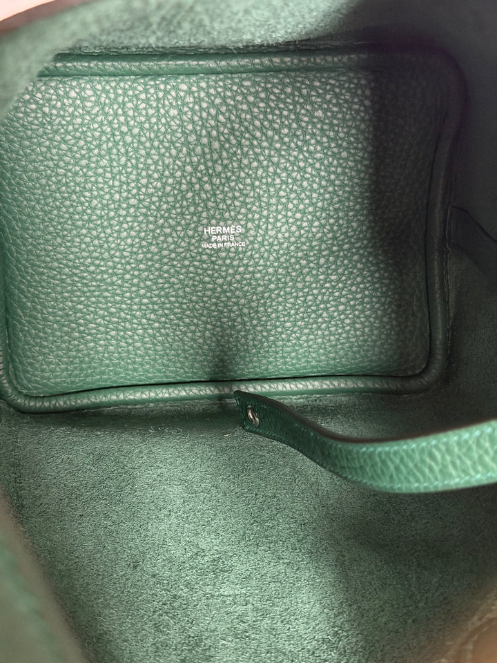 Hermès Picotin 18 Lock Vert Moyen Cle Leather PHW stamp K 2025