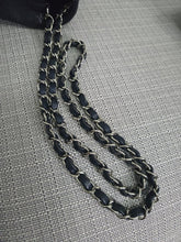 Load image into Gallery viewer, Chanel series 18 14C 2014 Cruise Collection Navy Caviar SHW Classsic Mini Rectangular Flap Bag
