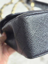 Load image into Gallery viewer, Chanel series 20 2015 Black Caviar GHW 11.12 Timeless ML Medium Classic Double Flap Bag
