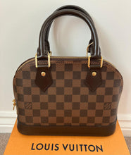 Load image into Gallery viewer, LOUIS VUITTON LV Alma BB Damier Ebene Monogram Leather

