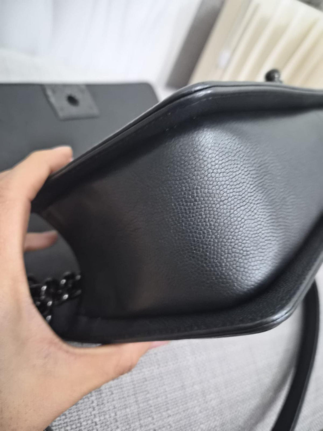 CHANEL Series 25 Black Caviar So Black Hardware Old Medium Le Boy Bag 2017/2018