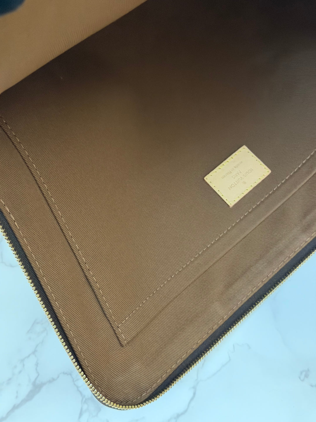 LOUIS VUITTON LV Monogram Canvas Laptop Case fits 13 inches screen