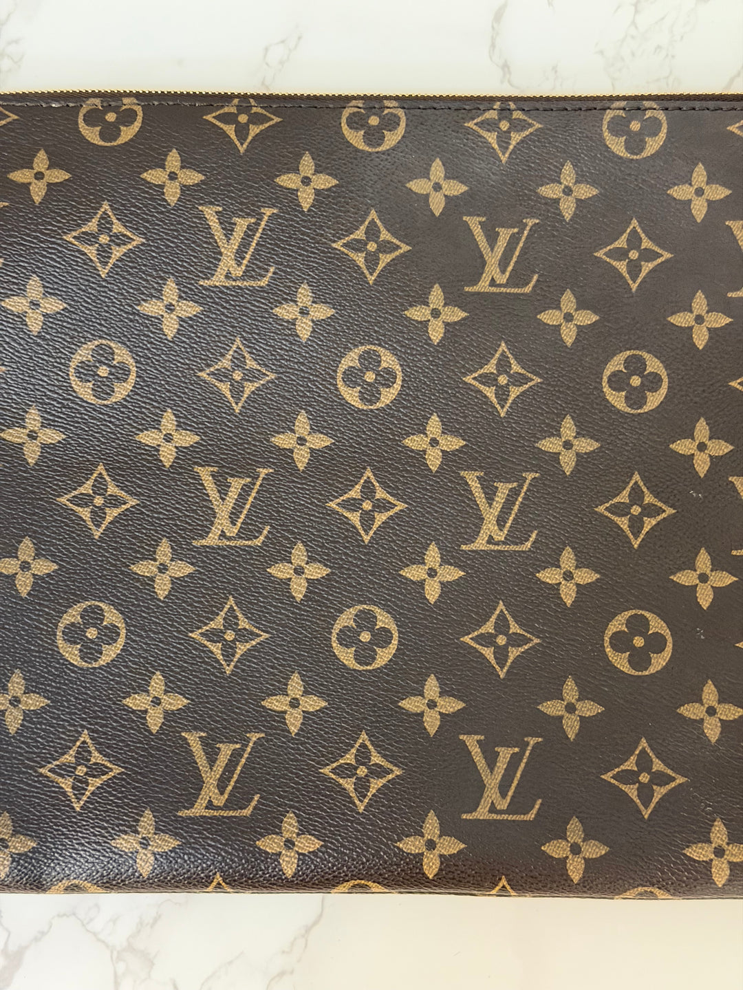 LOUIS VUITTON LV Monogram Canvas Laptop Case fits 13 inches screen