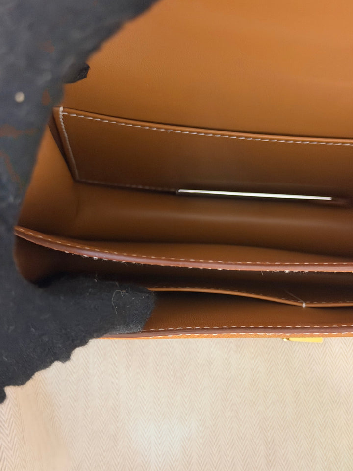 HERMÈS Constance 18 Gold Epsom Leather GHW Stamp B - 2023